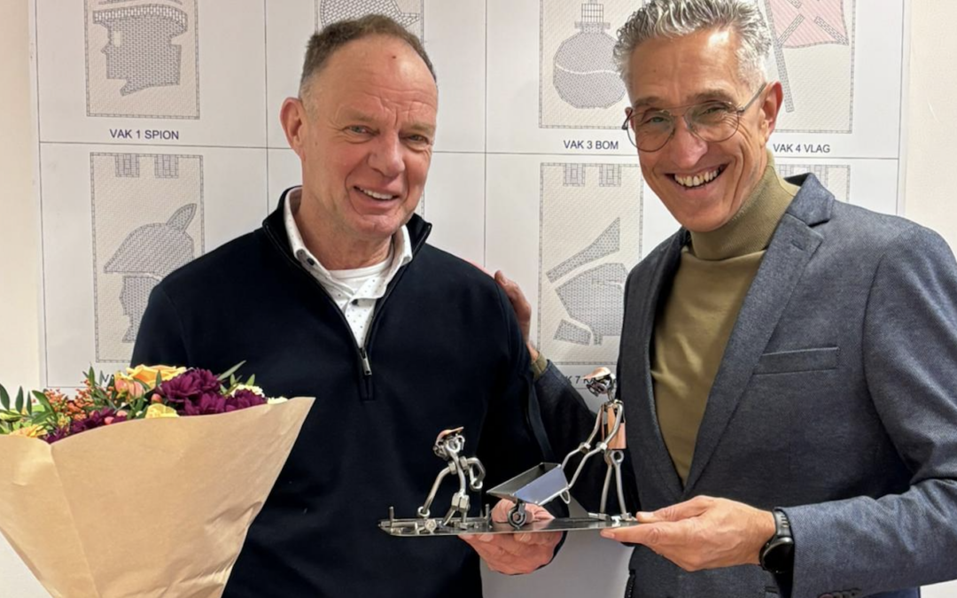 Bestuurslid Peter van Bragt neemt afscheid