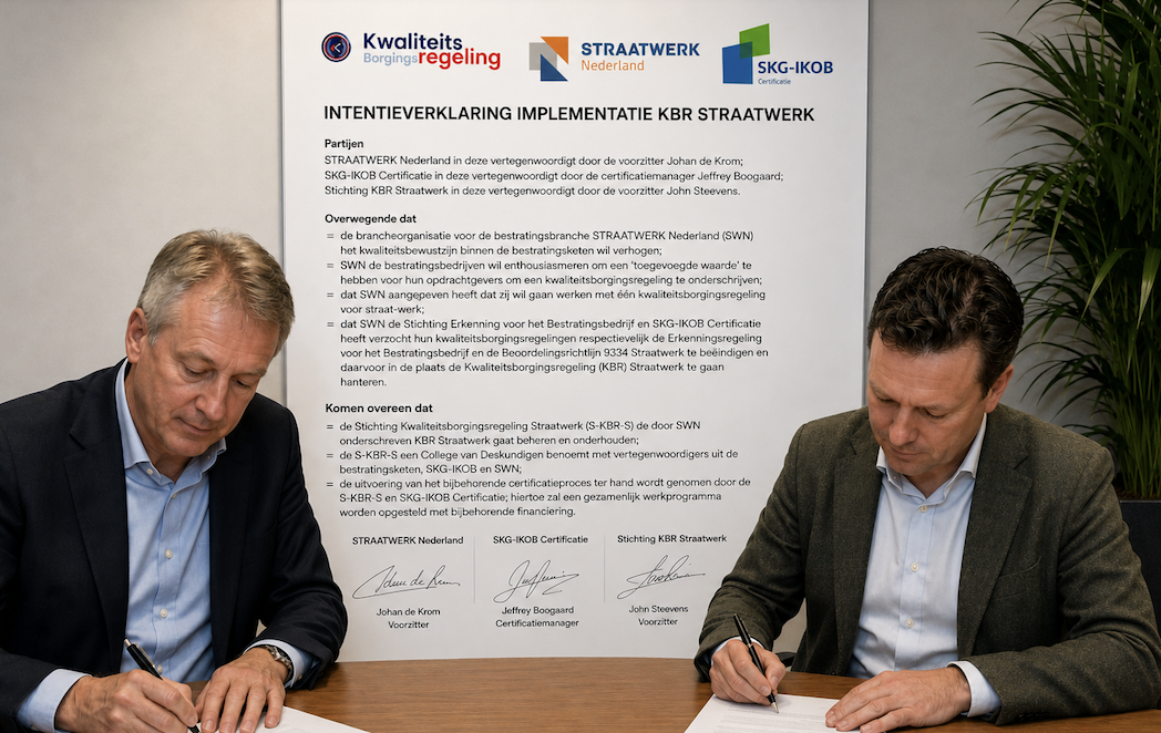 Kwaliteitsborging van straatwerk